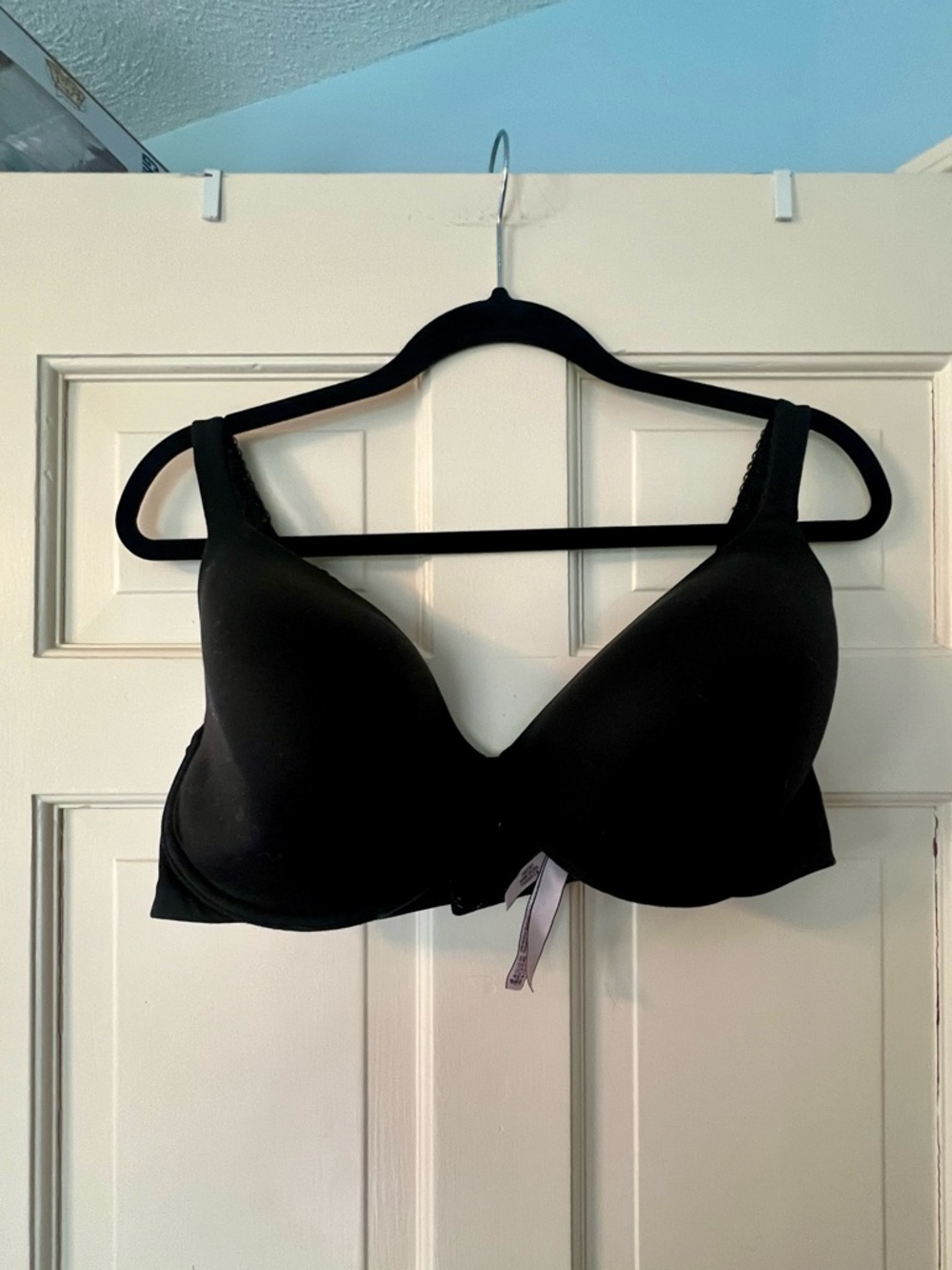 Victoria’s Secret Body by Victoria Lined Perfect Coverage Bra 38DDD Black